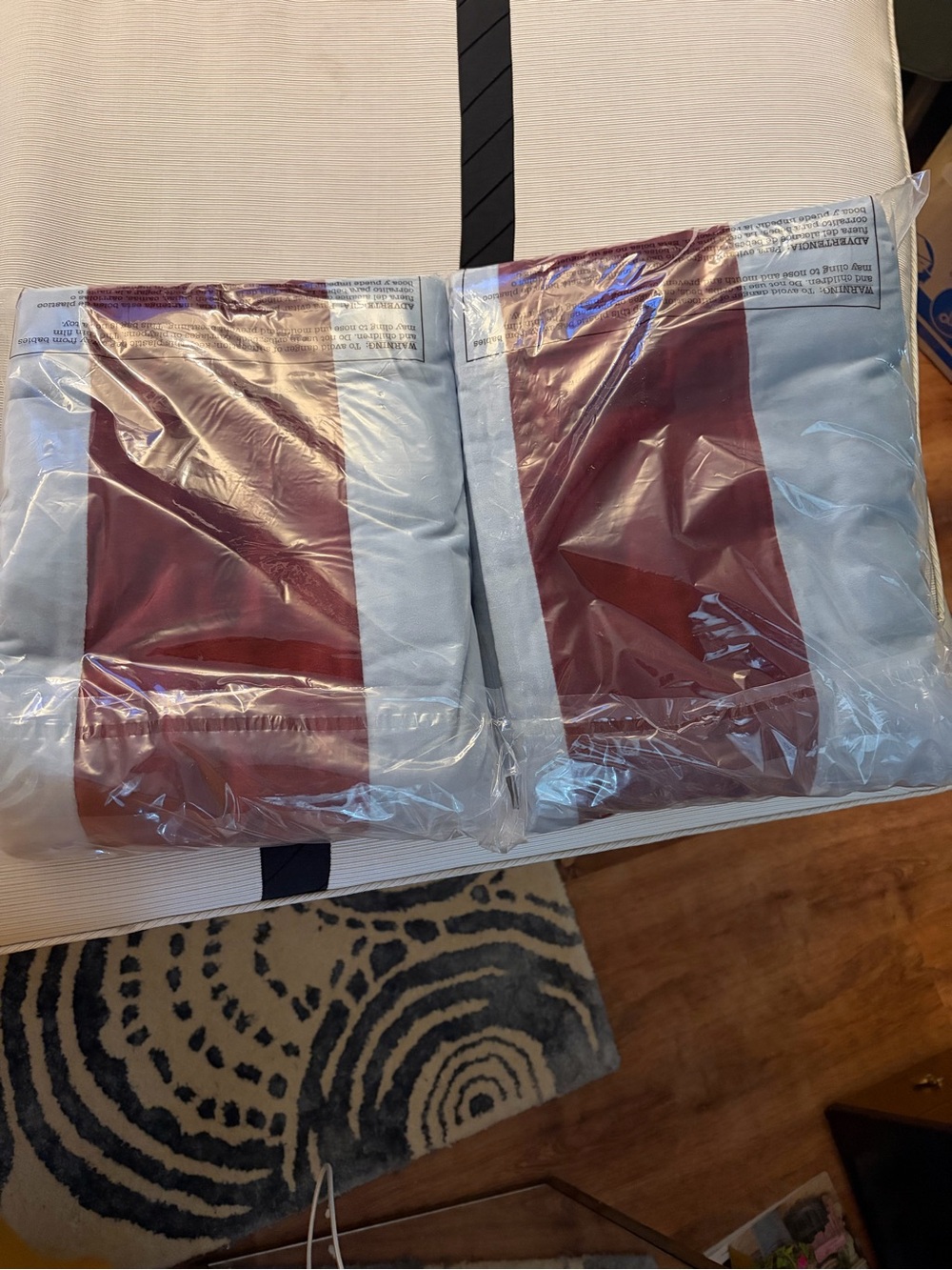 Pair Anthropologie Striped Curtains - Picture 2 of 2